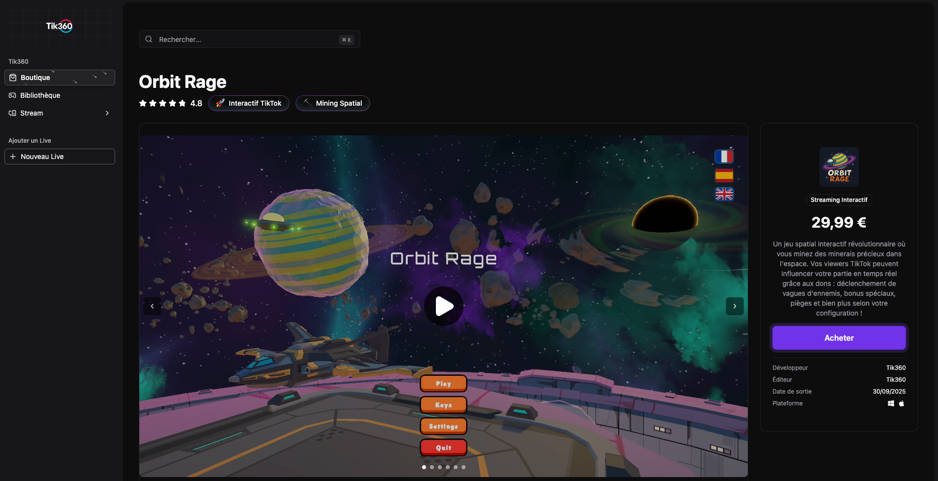 Tik360 Preview